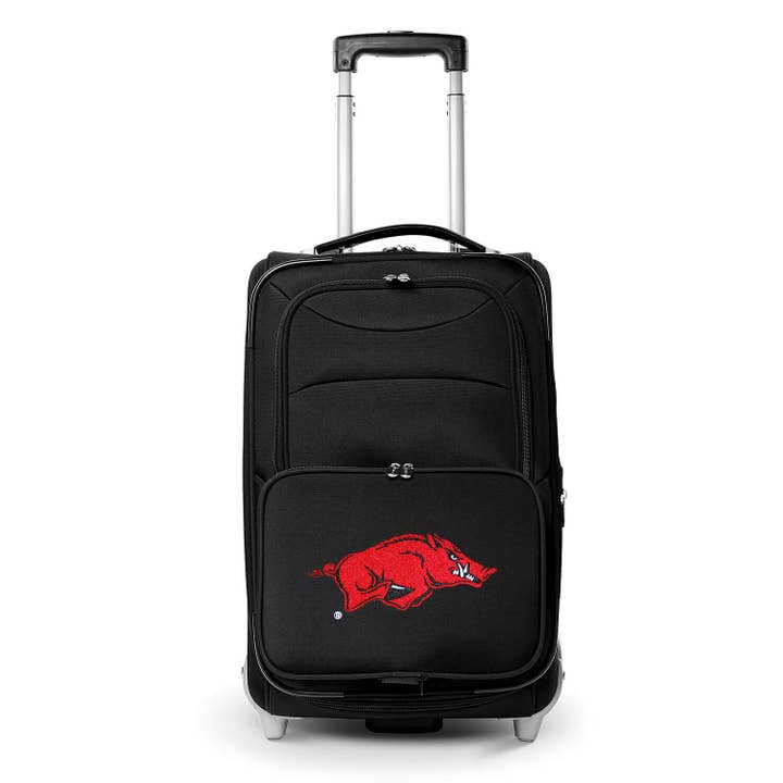 NCAA Arkansas Razorbacks 21" Carry-On Rolling Soft side for wholesale by Mojo Licensing