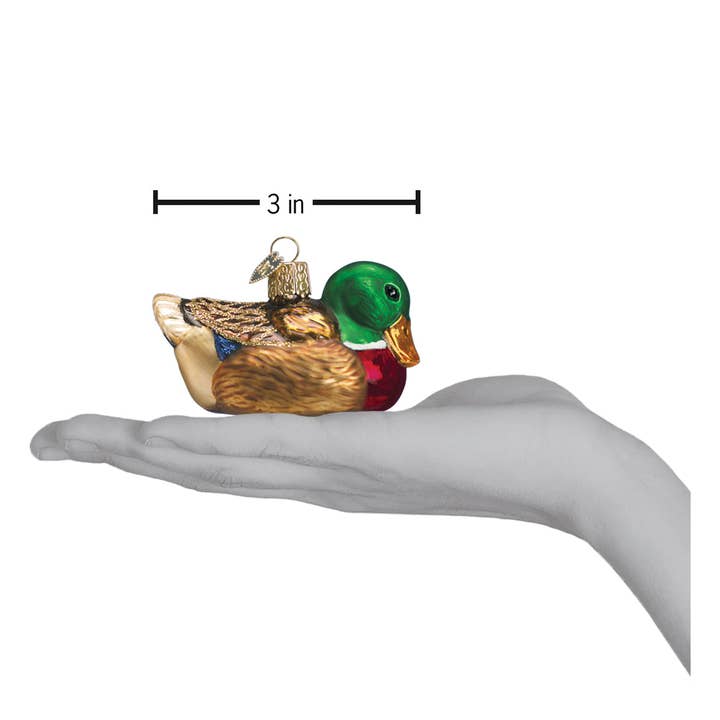 Old World Christmas - Wholesale Ornament - Mallard Ornament2