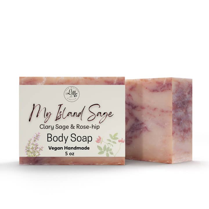 My Island Sage Body Bar for wholesale by Love Mother Eartha