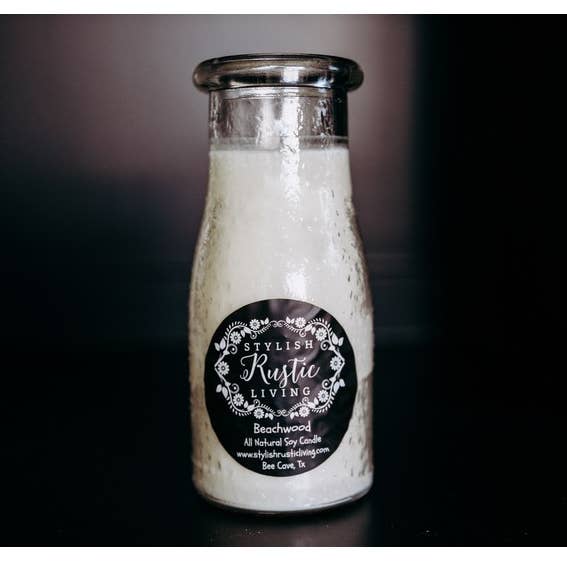 HOLIDAY Christmas Tree Soy Candle for wholesale by Stylish Rustic Living