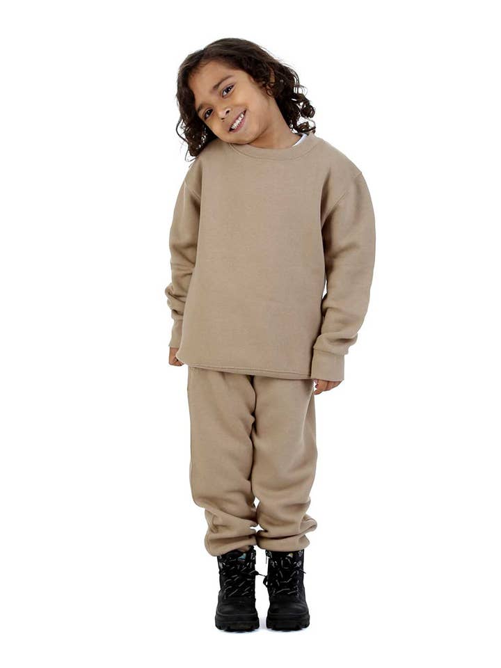 Trendy Toggs Kids Mocha Original Tracksuit for wholesale on Faire