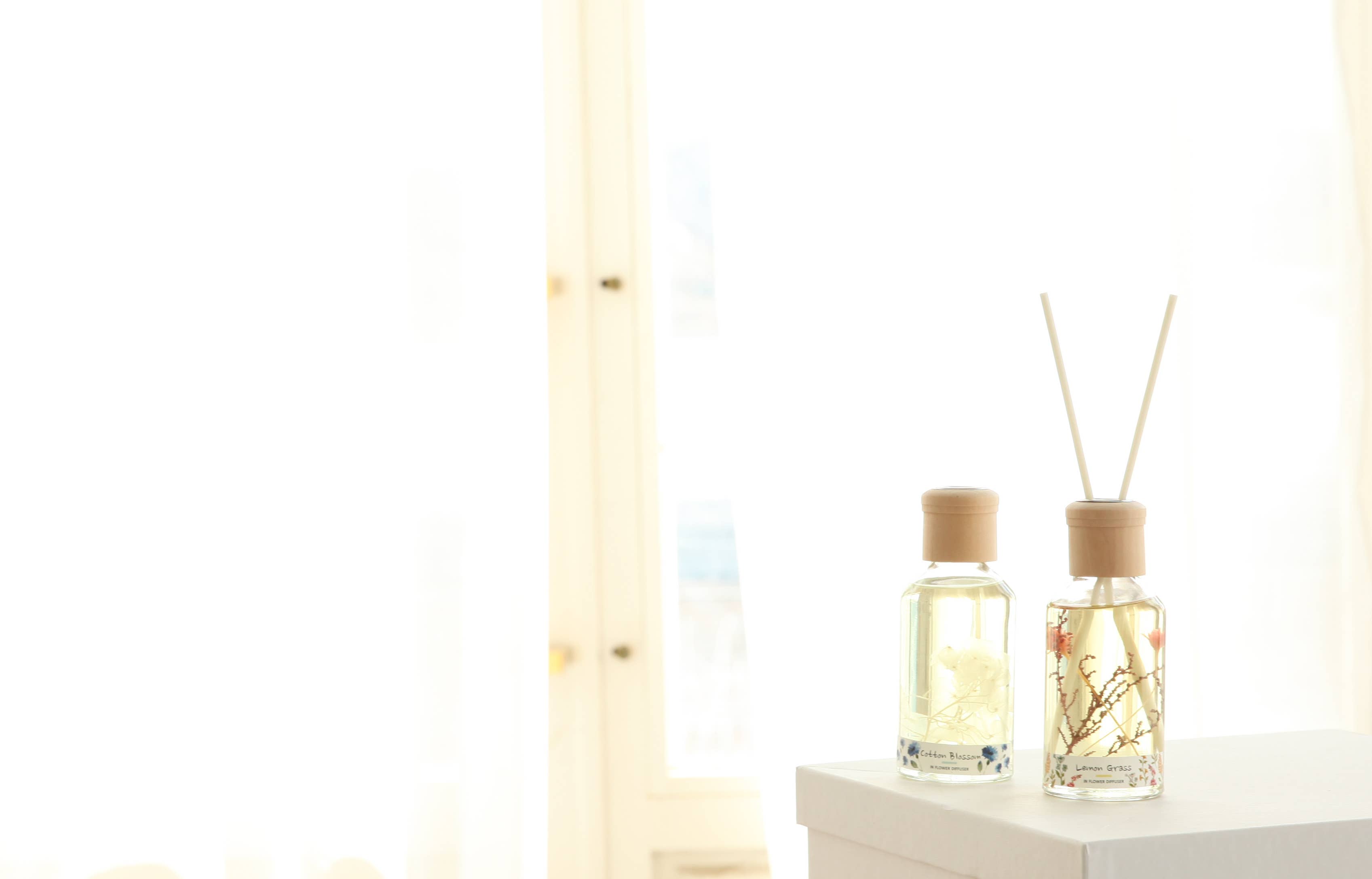 Every Reason – wholesale Reed diffuser – Emerci Cotton Blossom Mood Lamp Reed Diffuser 5.4 Oz(160 Ml)6