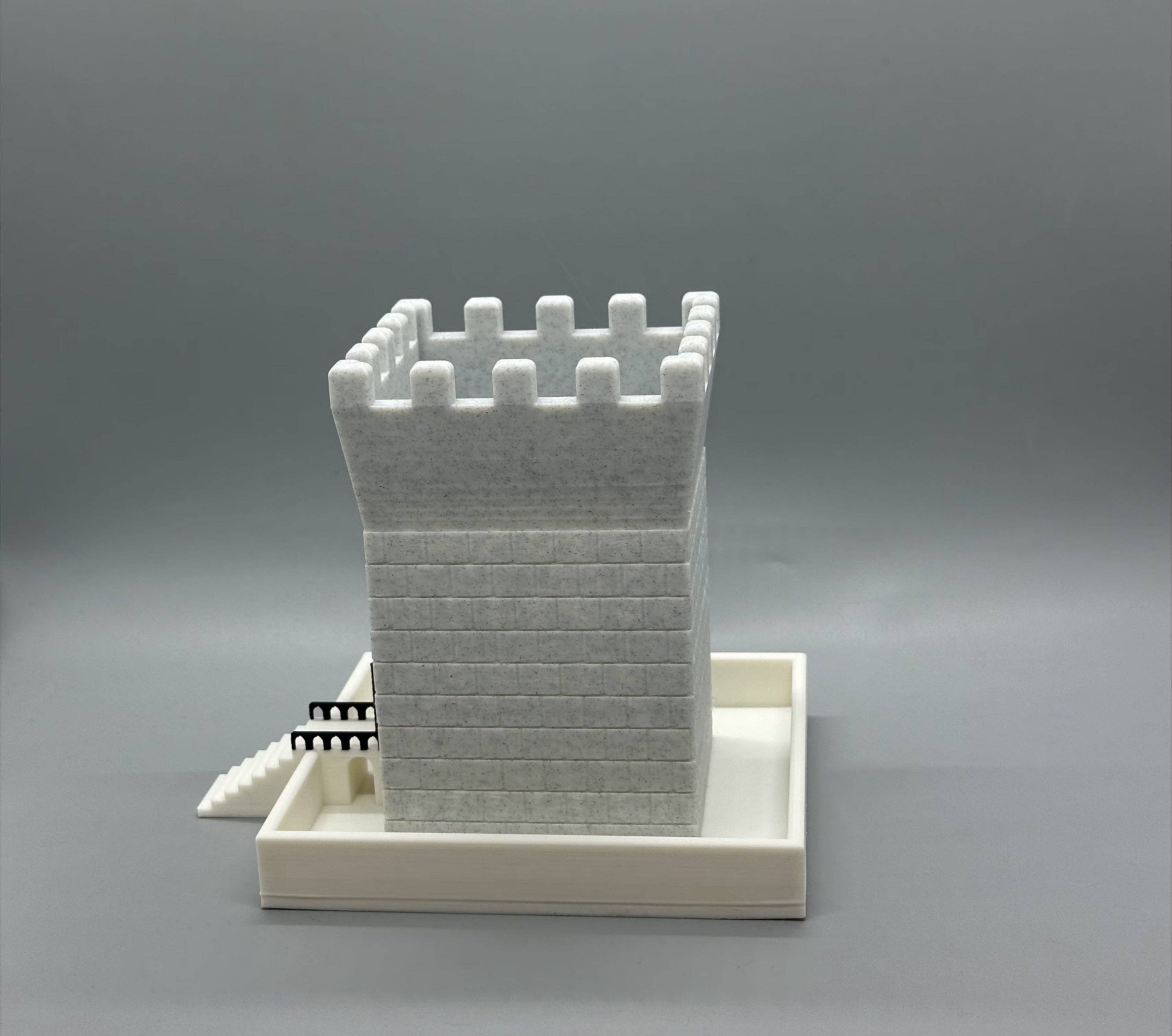 3DHotShop - Wholesale Plant pot - Castle Planter4