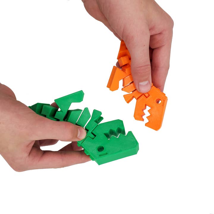 Clever Contraptions - Wholesale Fidget toy – Kids - Flexible T-rex dinosaur | Articulated Fidget toy7