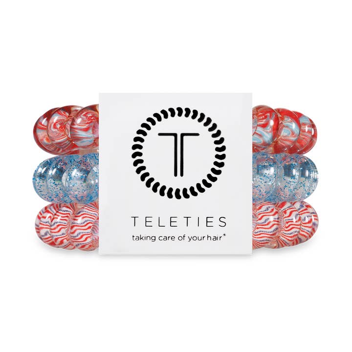 Spiral Hair Coils | Large | Freedom to Sparkle Hair Ties for wholesale by TELETIES