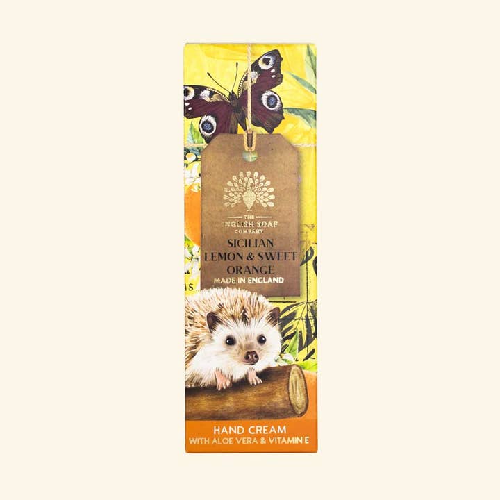 Anniversary Sicilian Lemon and Sweet Orange Hand Cream for wholesale by The English Soap Company