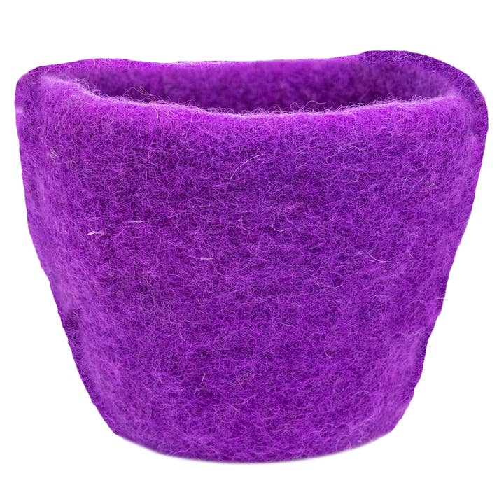 dZi Handmade - Vente Pot - Pot en feutre Cozy Orchid