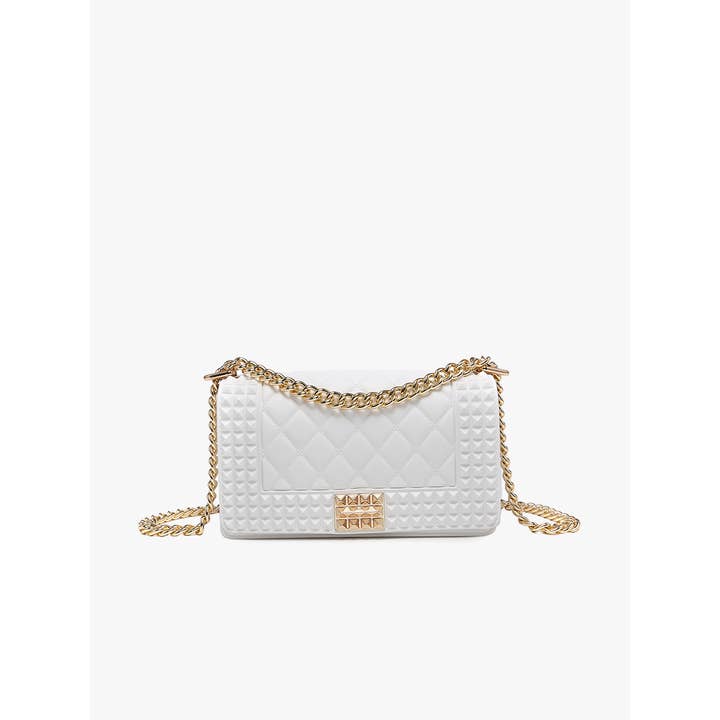 JNC RT (Jen & Co. Outlet) - Wholesale Crossbody Bag - Women's - PP2021 Donna Studded Chain Crossbody4