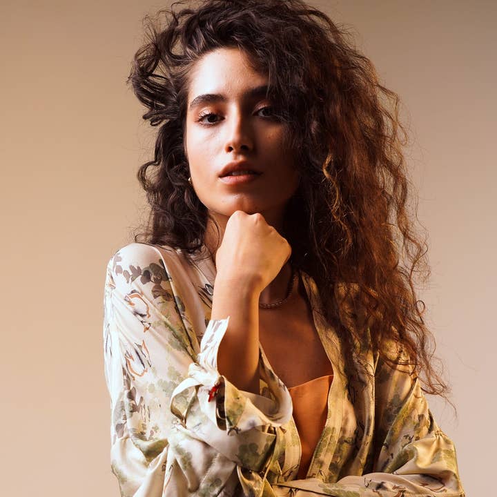 Printed Kimono for wholesale by OUT OF SYNC UK