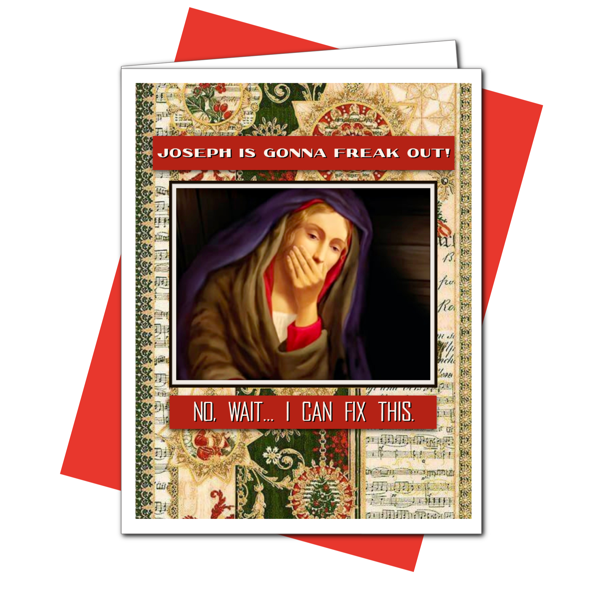 Ümlaut Brooklyn - Venta al por mayor Tarjetas de Navidad - Puedo Arreglar Esto - Tarjeta de Navidad2