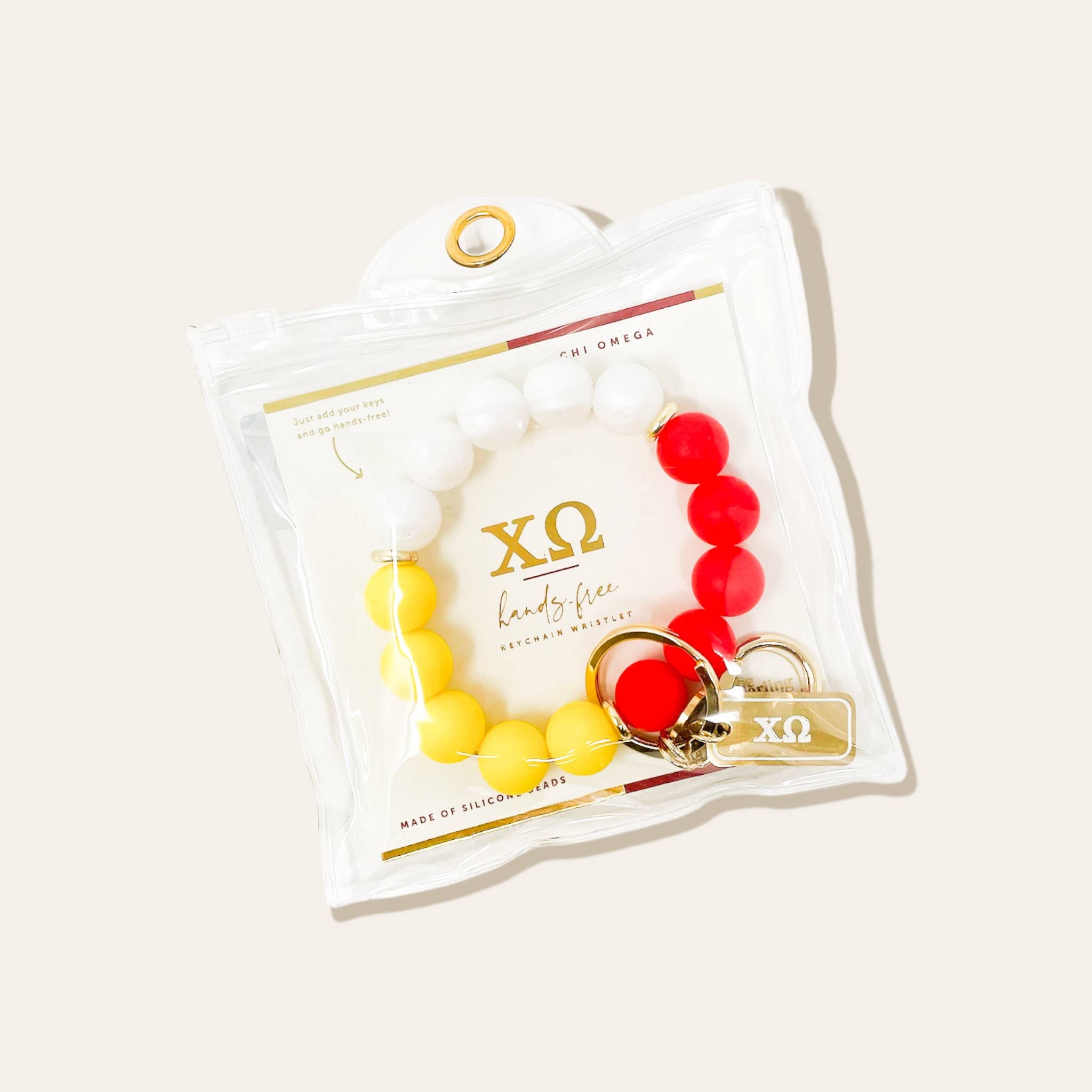 The Darling Effect - Vente Bracelets porte-clés - VENTE DE SORORITÉ - Porte-clés bracelet en silicone mains libres23