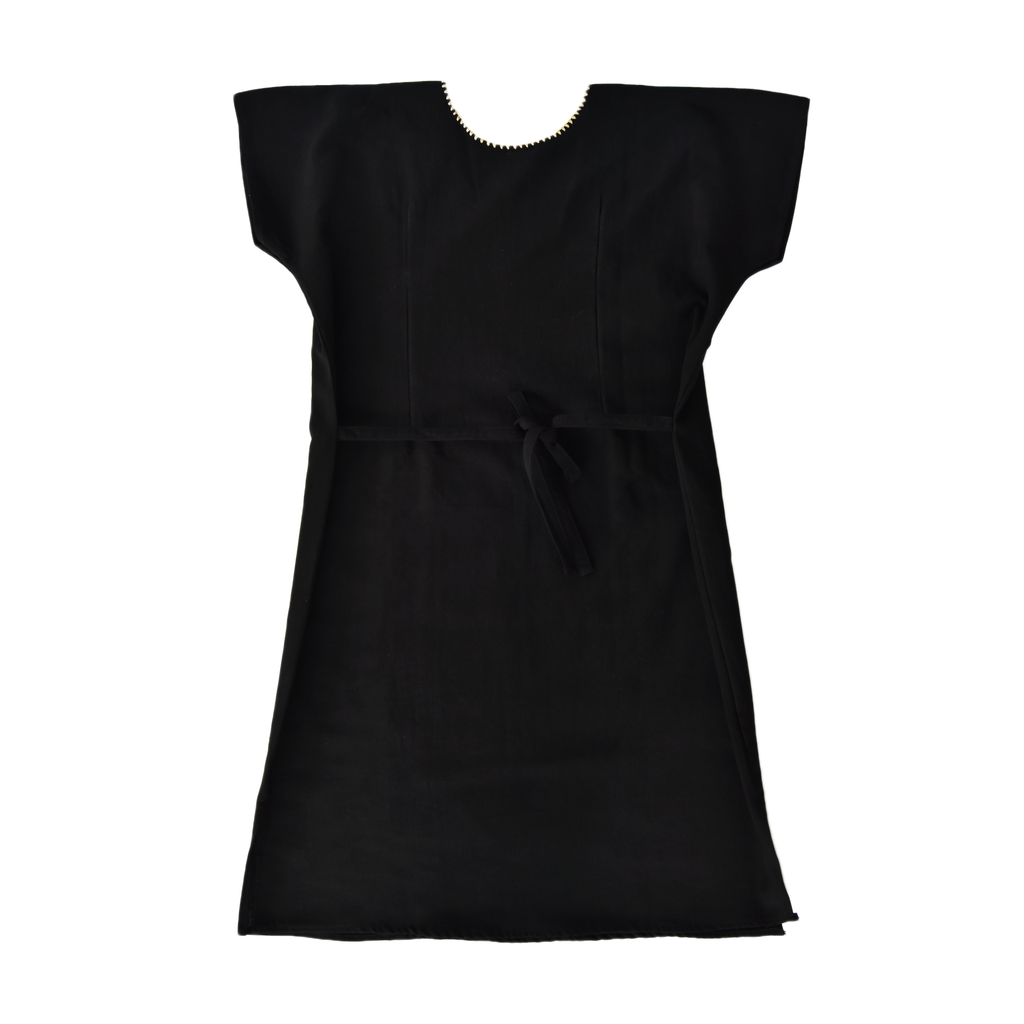 Decor Artesanal - Wholesale Dress - Women's - Puebla Dress Black/ Golden 4