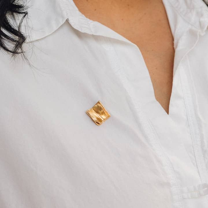 Câpâ – Engroshandel Broche – Forgyldt bogbroche