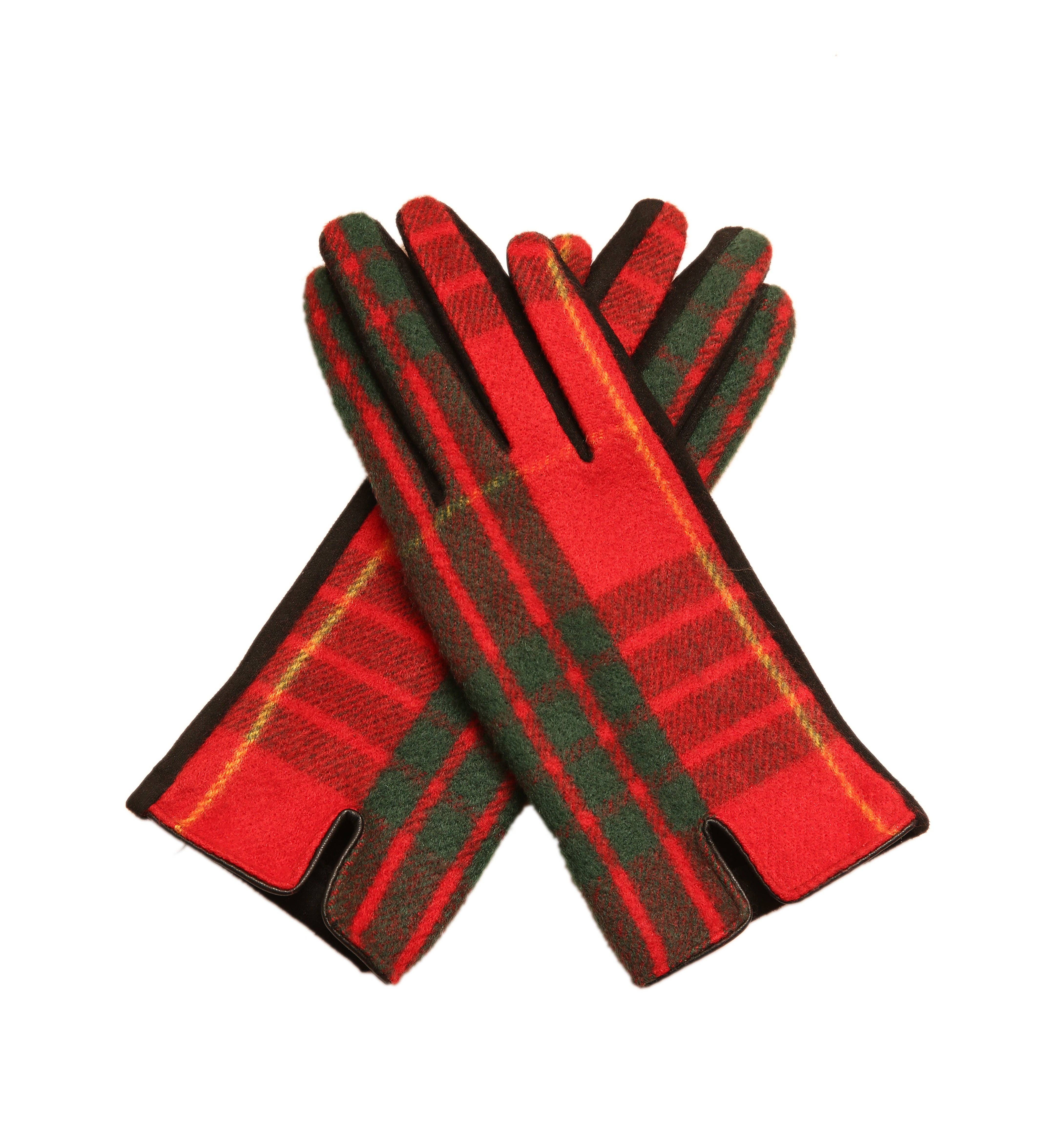 Alba Wholesale - Venta al por mayor Guantes - Mujer - Guantes de tartán de clan para mujer18