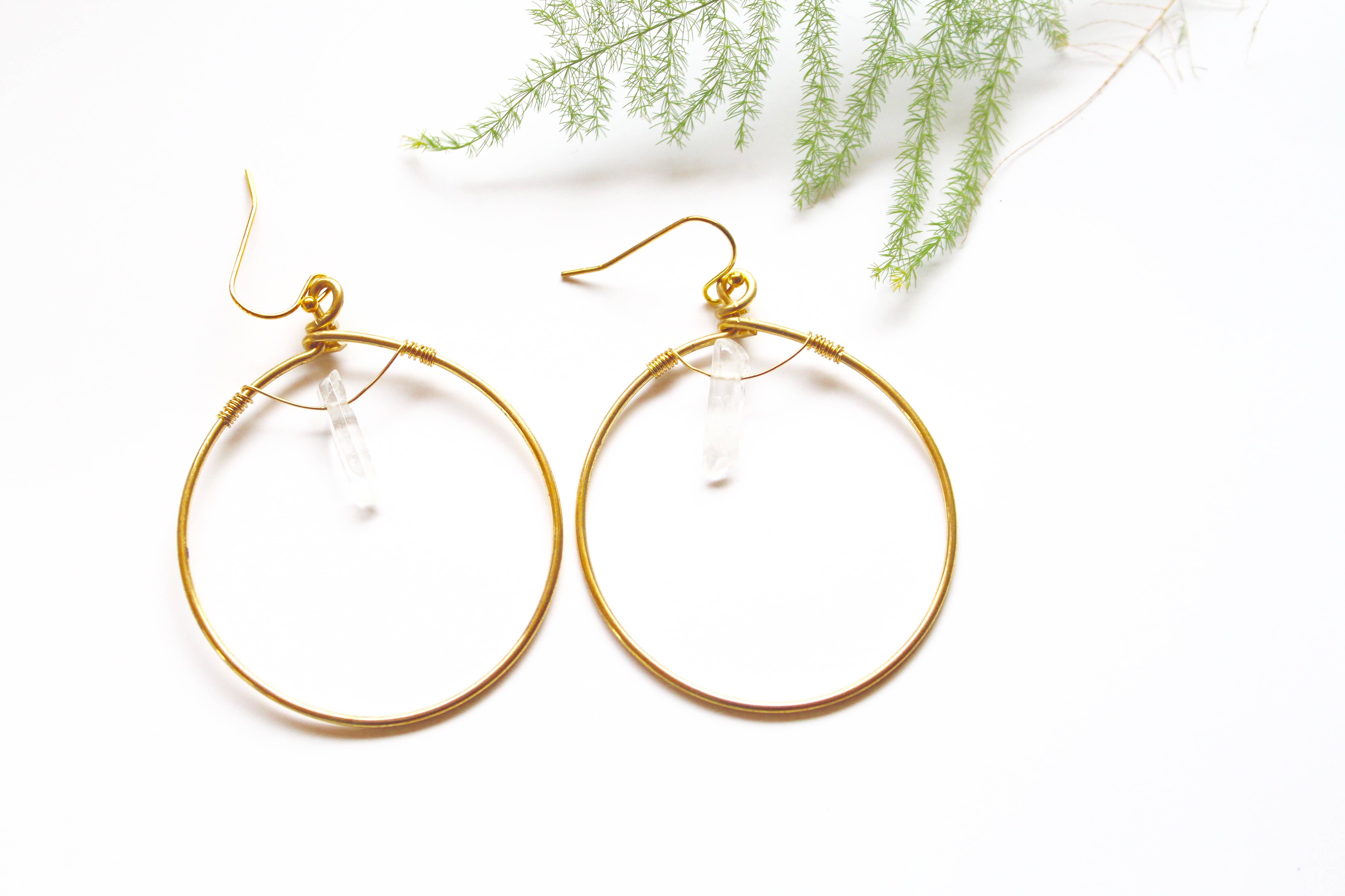 Marlena Jarjoura - Vente Boucles d'oreilles pendantes - Boucles d'oreilles Balancer - Laiton0