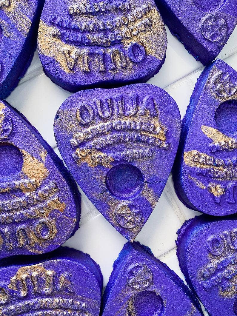 Blasted Bath - Wholesale Bath Bomb/Fizz - Cute, But Creepy Vegan Ouija Planchette Bath Bomb1