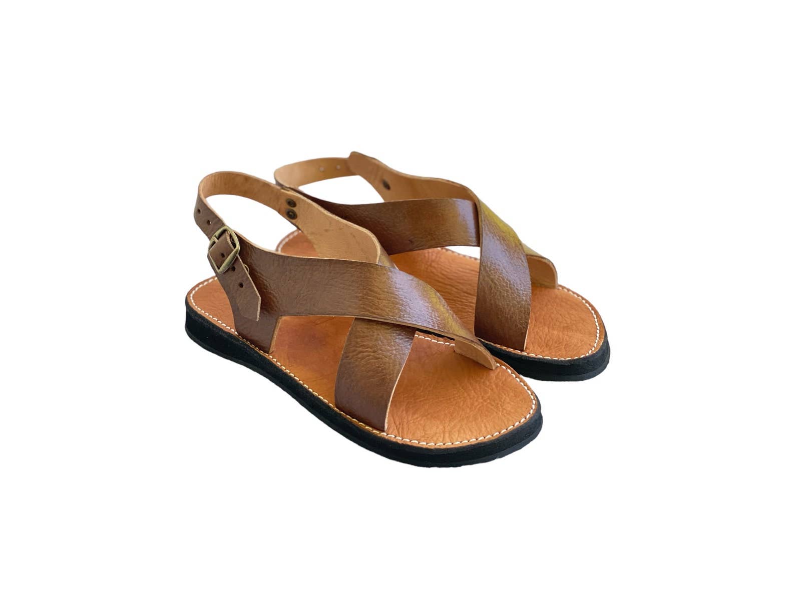 HandHappiness - Wholesale Sandals - Women's - Genuine leather sandal, Genuine leather thongs.1