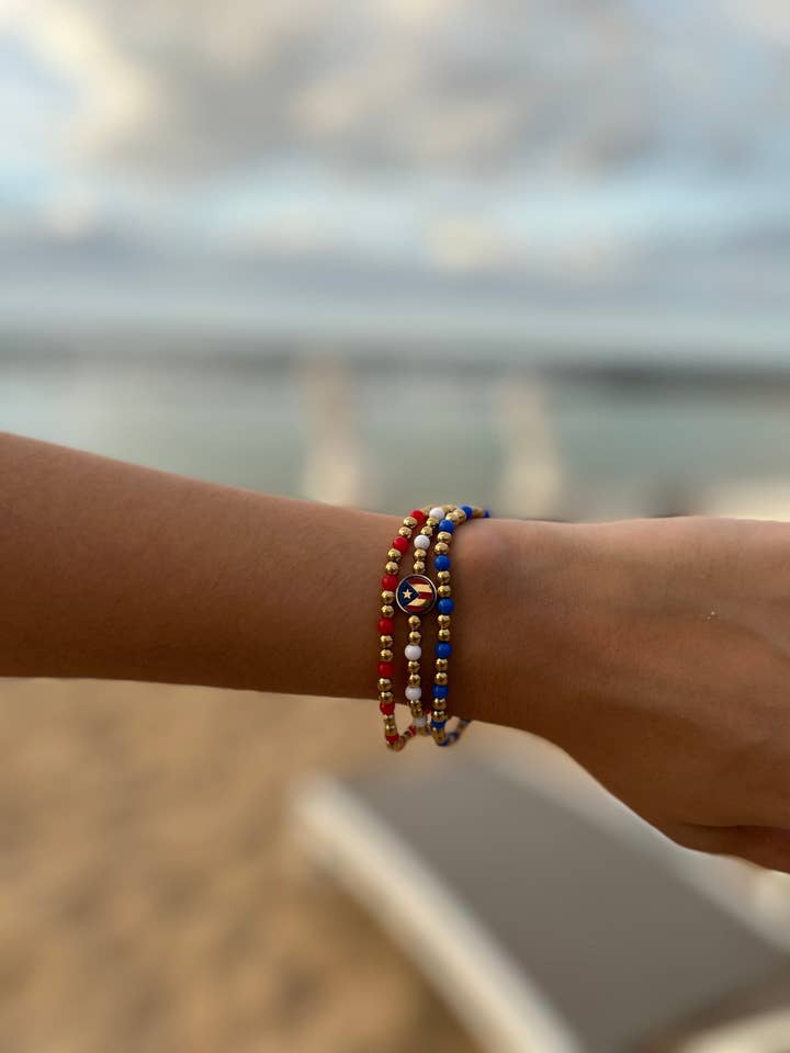 PUERTO RICO STACKABLE BRACELETS for wholesale by Dorado Accessories