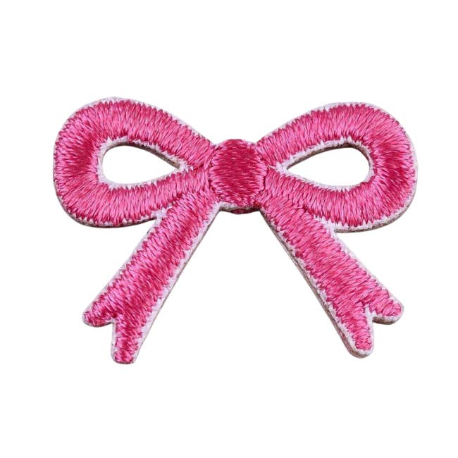 Toppa a Fiocco Autoadesiva, Rosa Shocking per la vendita all'ingrosso da parte di The Charm Bar Company