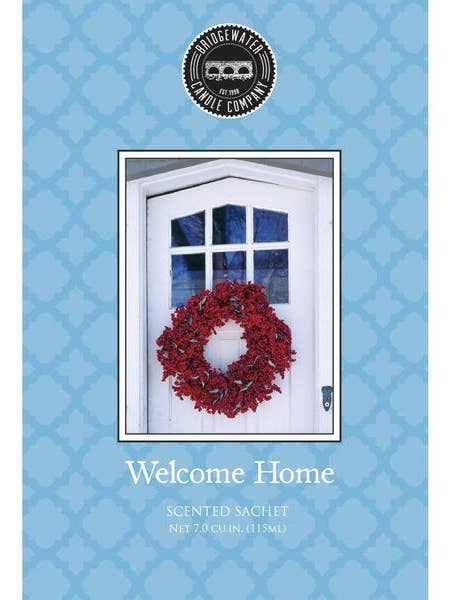 Bridgewater Welcome Home Large Scented Sachet (Pack of 9) for wholesale by Heart Of The Country Ltd