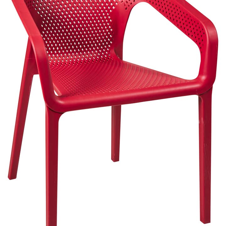 PYTHON - SEDIA IN PP COLOR RUGGINE IMPILABILE per la vendita all'ingrosso da parte di Novità Home