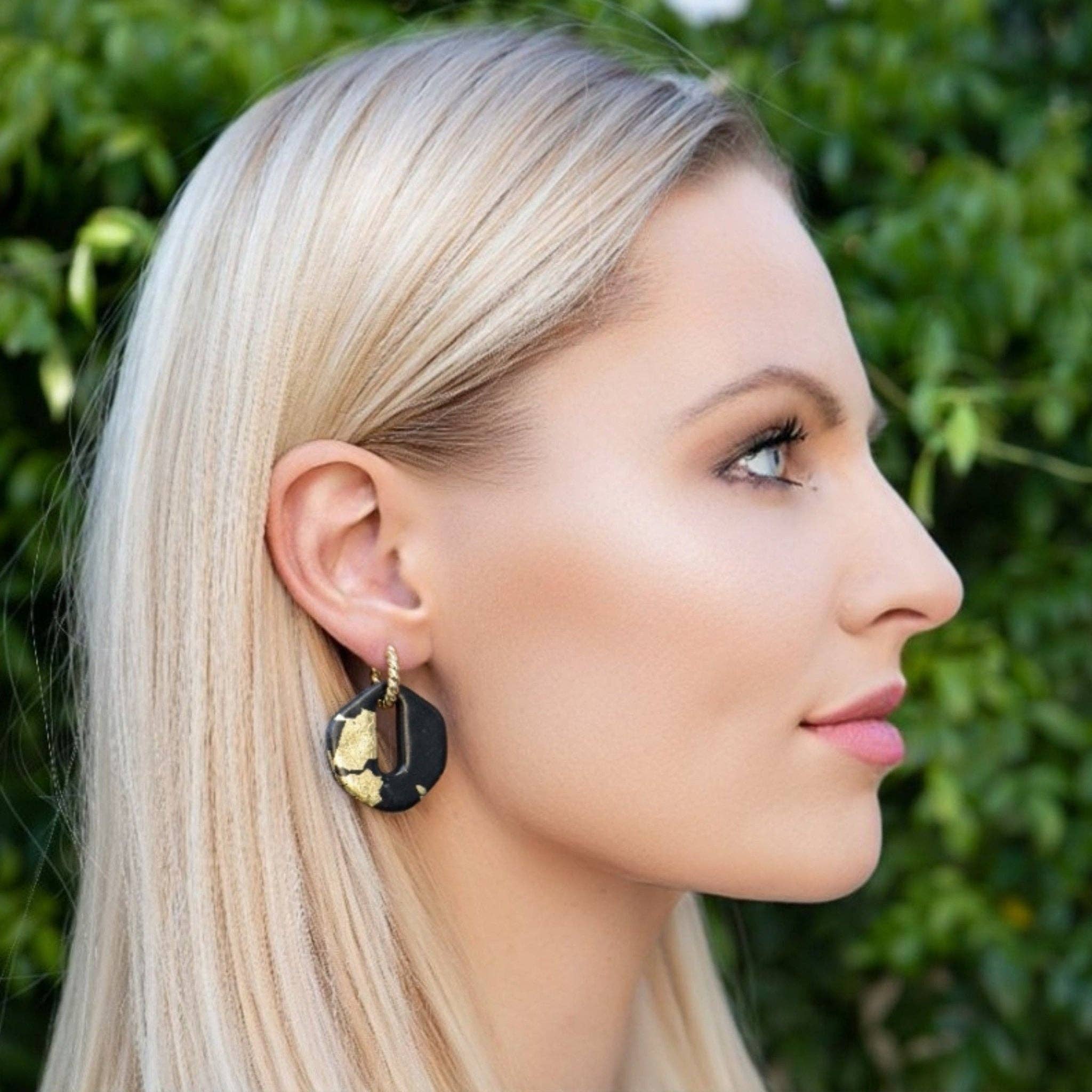 DUESTELLE ITALIA - Vendita all'ingrosso Orecchini pendenti - Orecchini a cerchio oro - BLENDA4