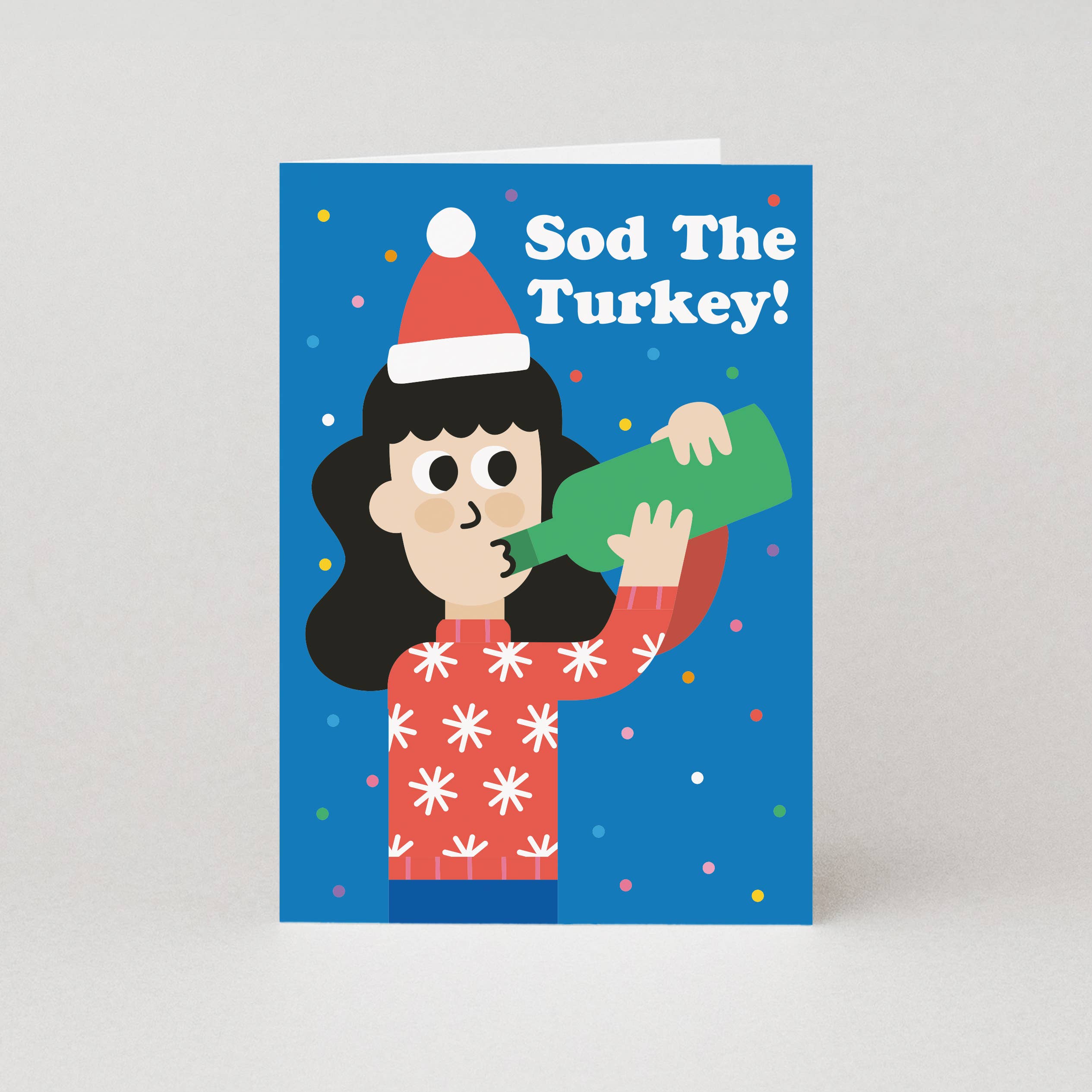 Studio Boketto - Wholesale Christmas card - Sod The Turkey Funny Christmas Card | Adult Christmas Card