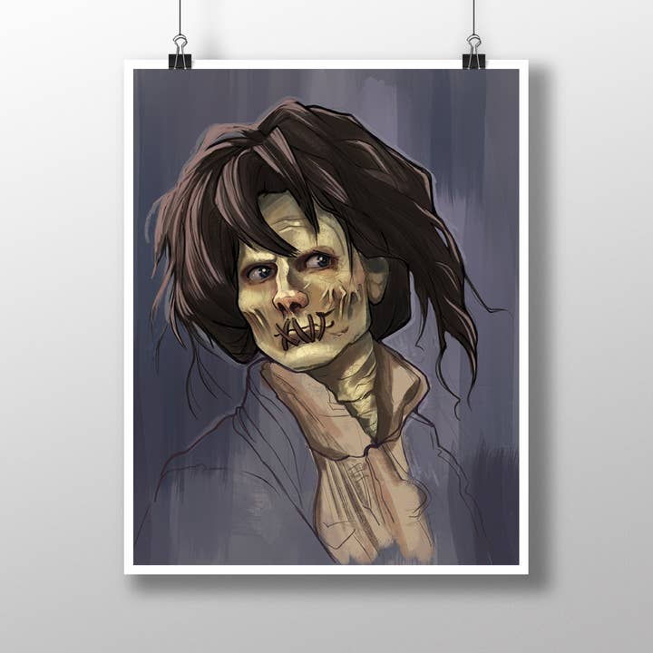 Karen Hallion Illustration - Wholesale Art Print - Billy 11x14 inch print 0