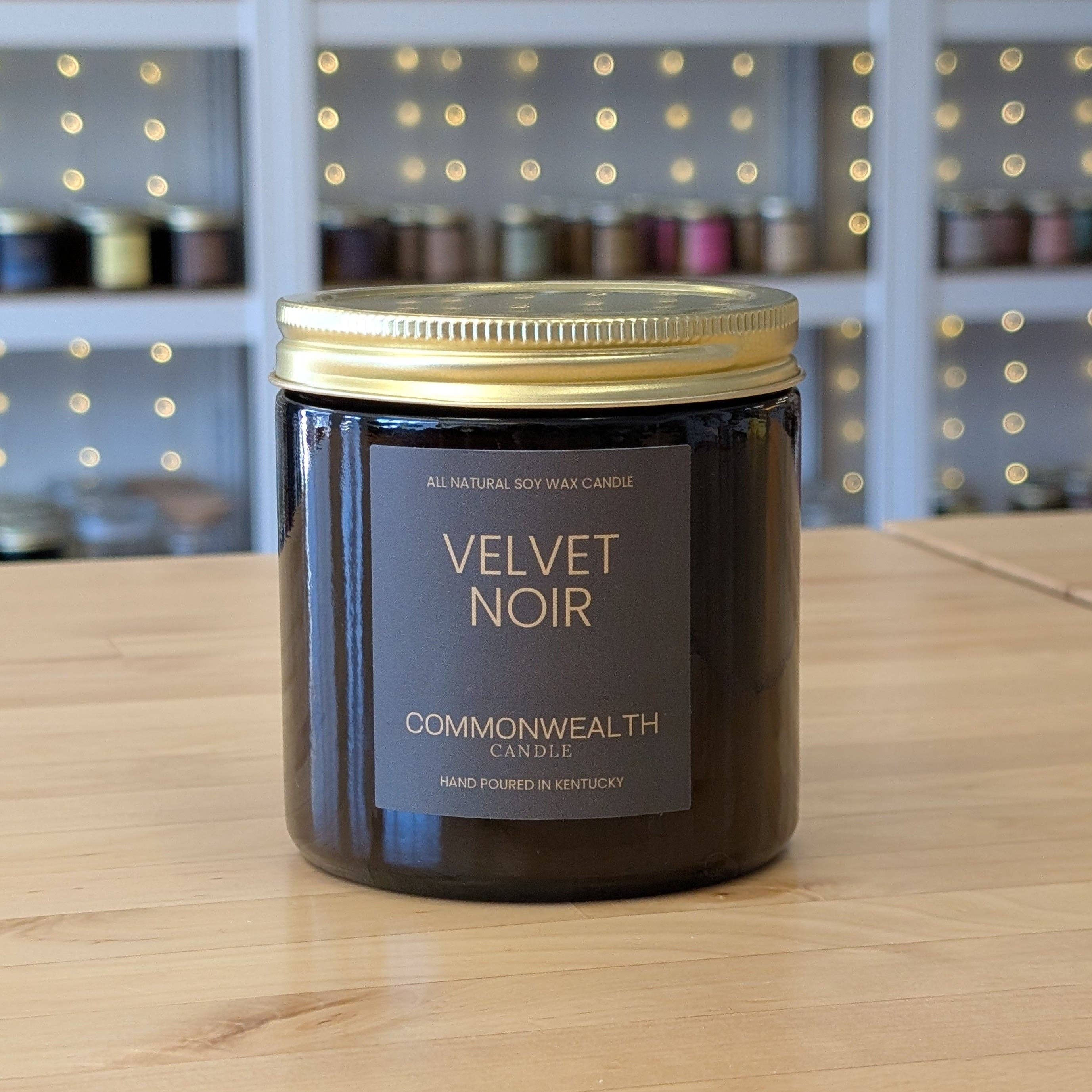 Commonwealth Candle - Wholesale Jar/Filled Candle - Velvet Noir1