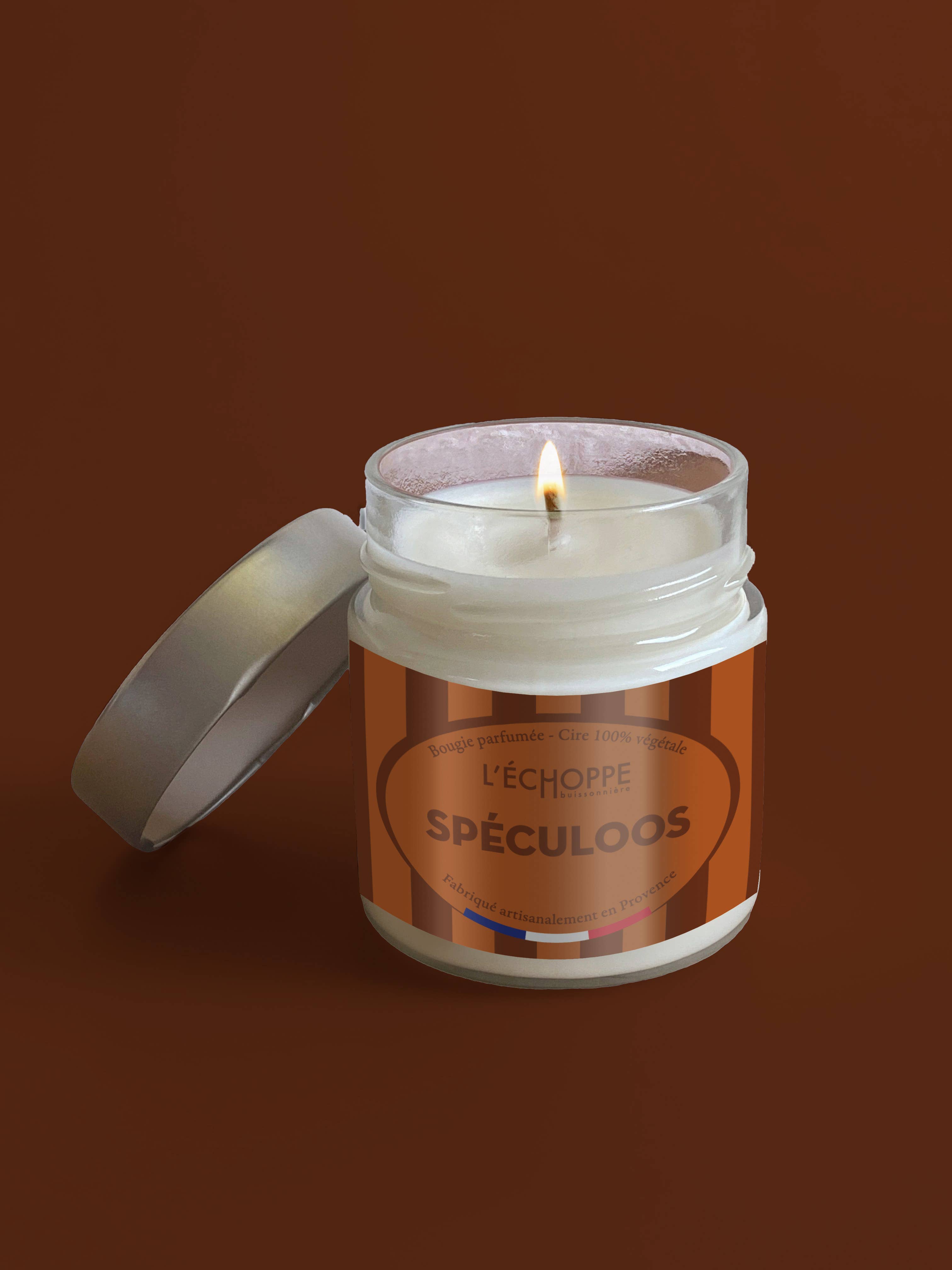 L'Échoppe Buissonnière - Venta al por mayor Velas en tarros - Speculoos - Vela perfumada 180g0