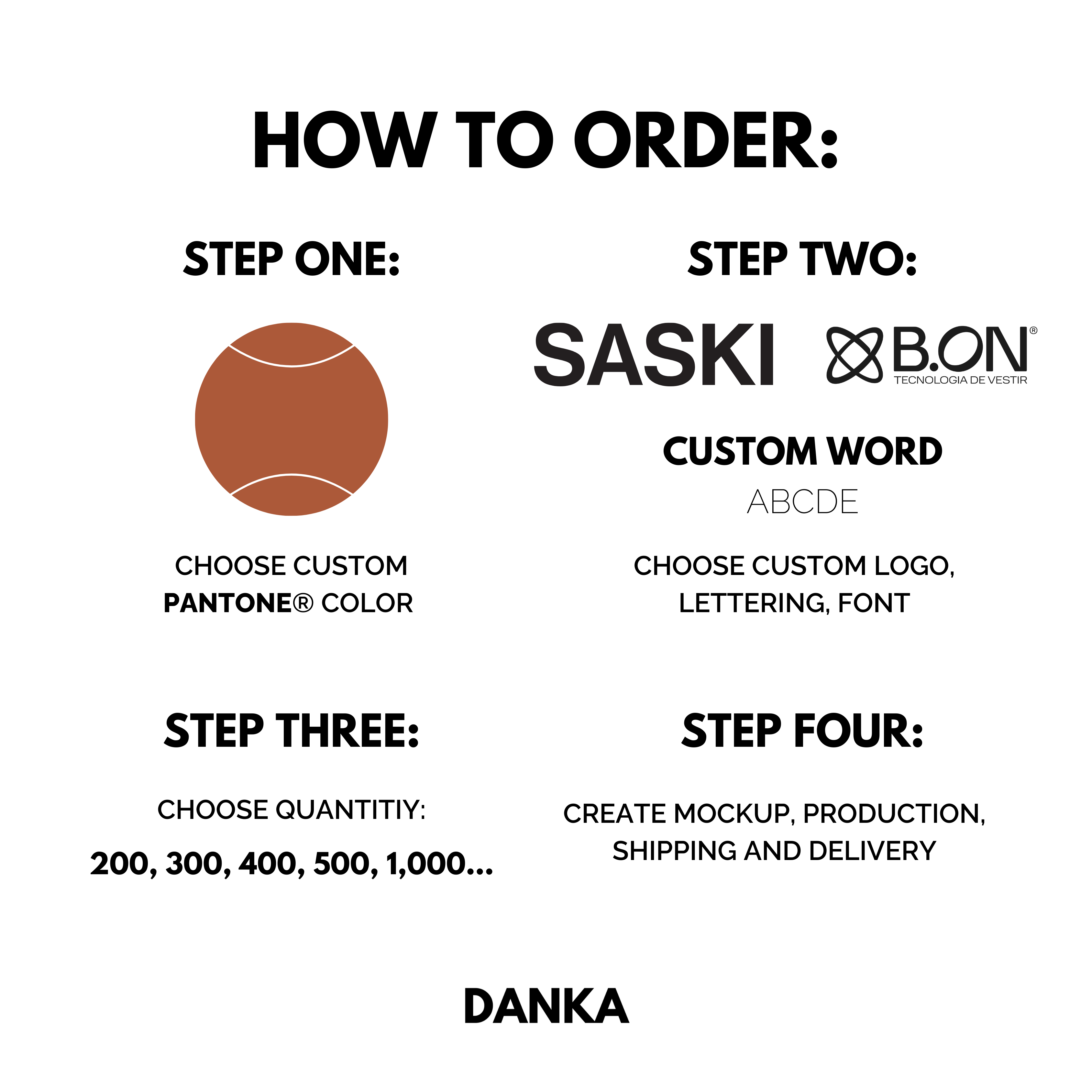 DANKA - Vendita all'ingrosso Palla sportiva - Palline da tennis personalizzate all'ingrosso, etichetta privata, Pantone6