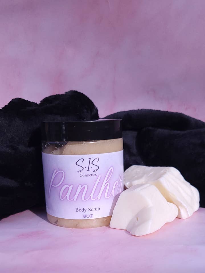 Panther Body Scrub for wholesale by S.I.S Cosmetics