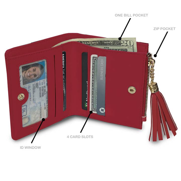 Little Earth Productions - Wholesale Wallet - Unisex - NCAA Iowa State Cyclones Mini Organizer1