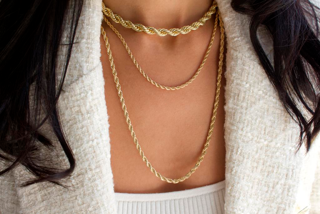 MIA Jewelry - Wholesale Link & Chain Necklace - Rope Chain1