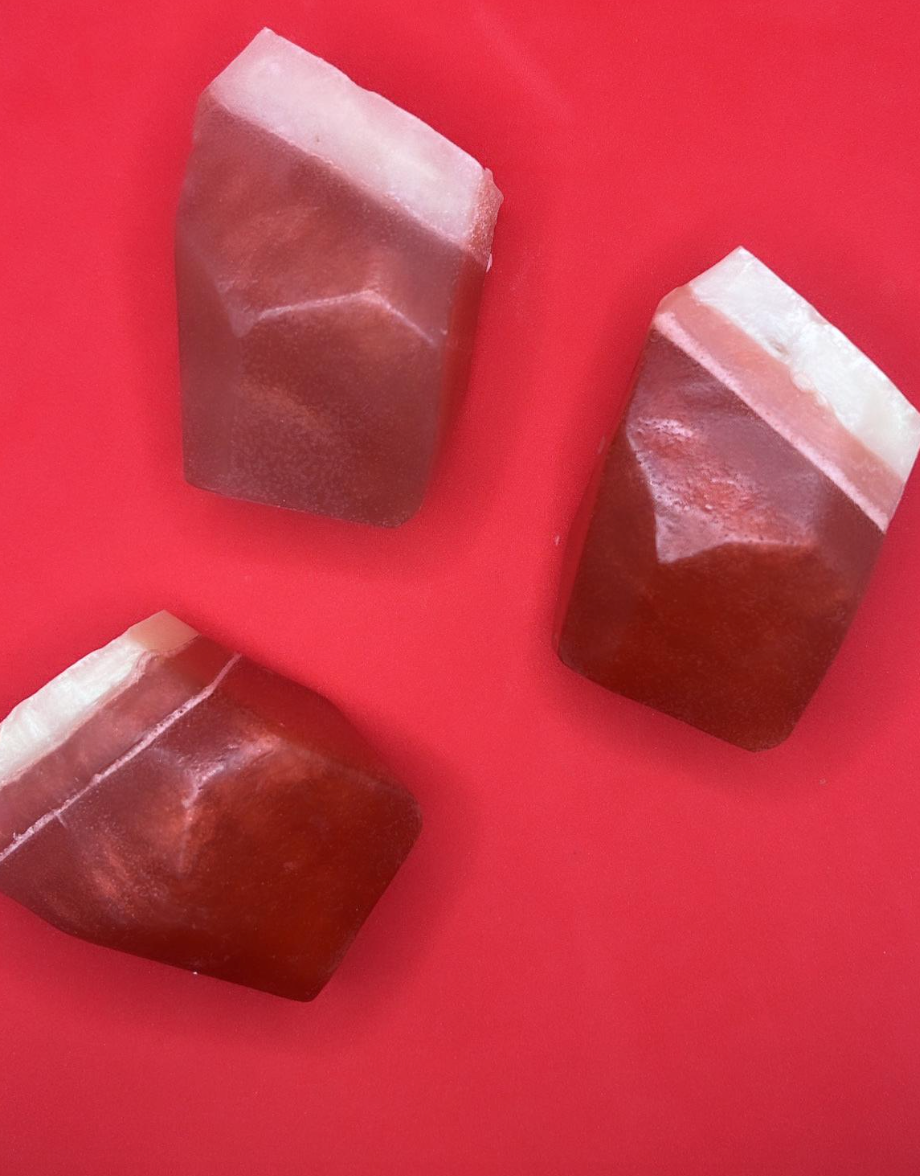 WaterBruja - Wholesale Bar Soap - Red Jasper Soap, Gemstone Soap, Wedding Favor, Rock Soap9