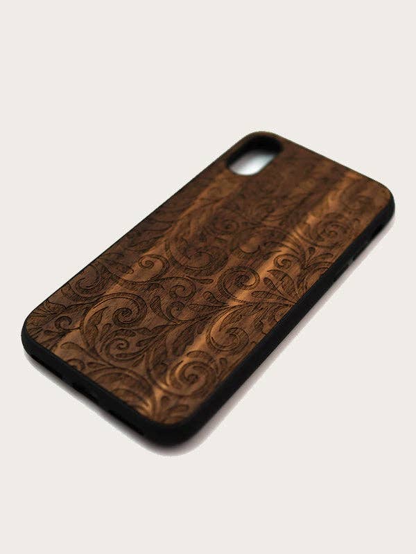 Wood&Chic - Wholesale Phone Case - Unisex - iPhone Wooden Case - Carob Tree2