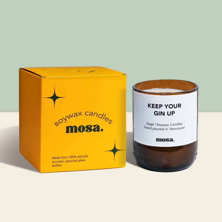 Keep Your Gin Up - Sage Candle and other Purchase Wholesale ginkgo maren. Free Returns & Net 60 Terms on Faire trending on Faire.