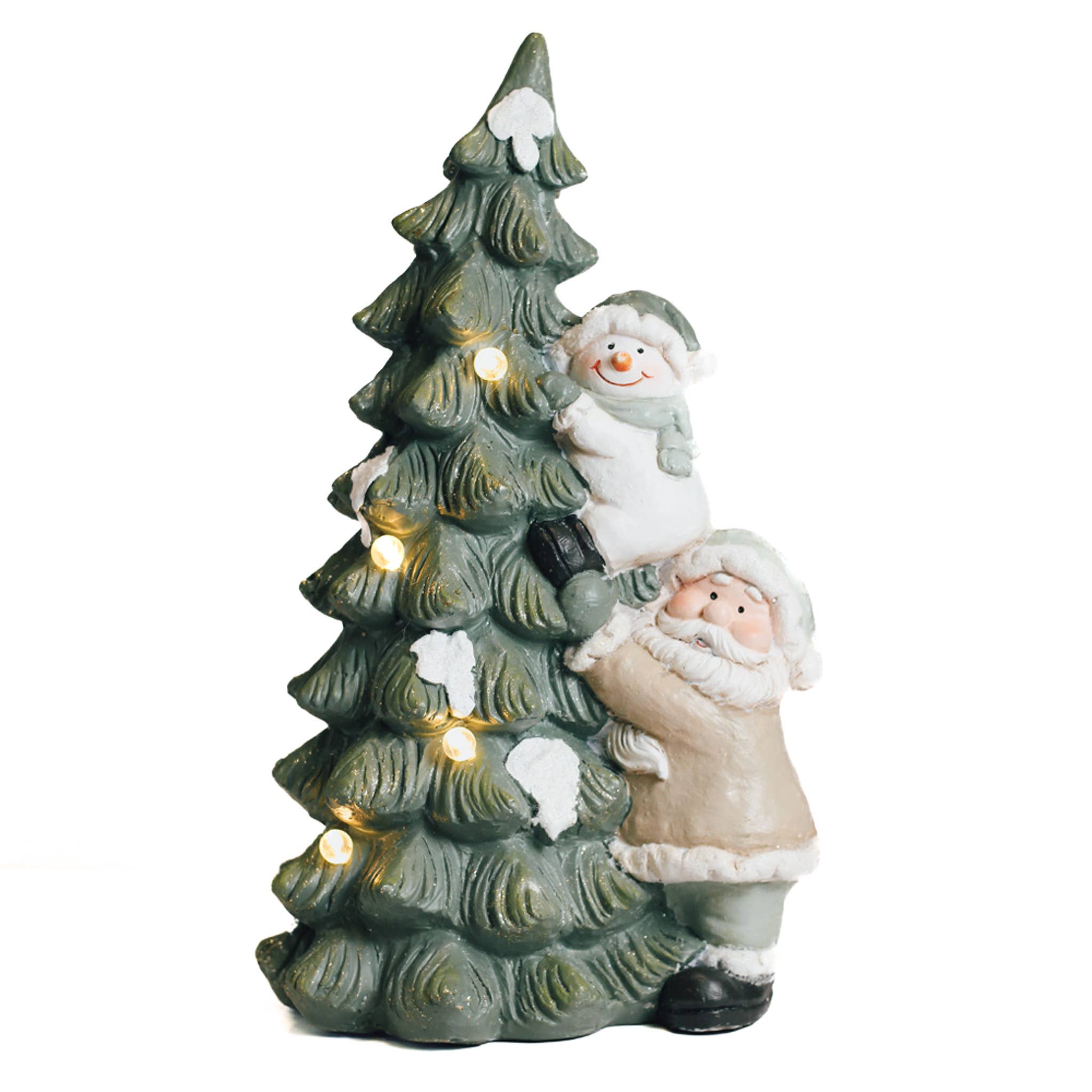 A Cheerful Giver - Wholesale Christmas Decoration - Mistletoe Santa Helper with LED Lights — Christmas, Holiday Decorations0