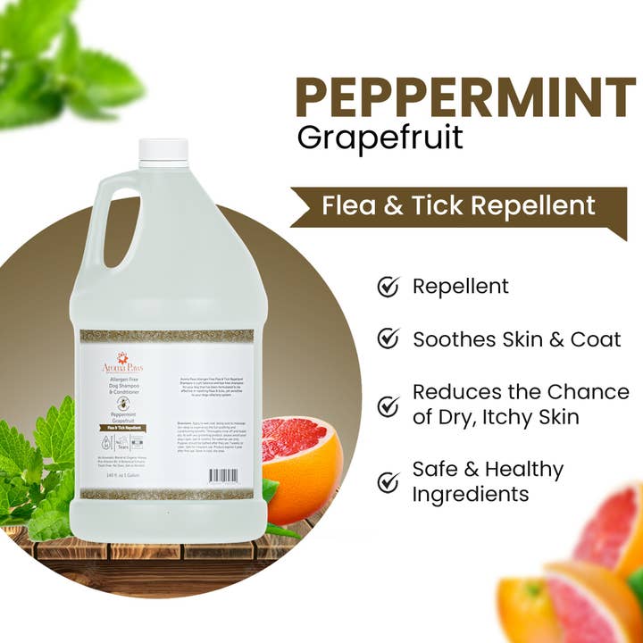 Aroma Paws - Wholesale Pet shampoo – Dog - Gallon Shampoo Allergen Free Bug Repellent