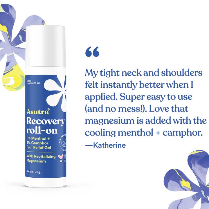 Asutra - Wholesale Essential Oil Roll-On - Recovery Roll-On 3.4 oz.4