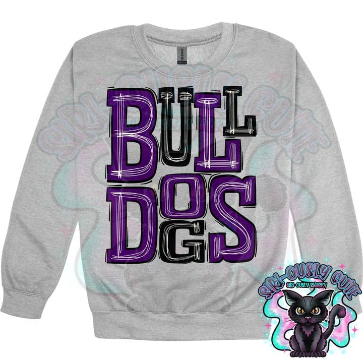 Sporty Bulldogs - Purple Black for wholesale by Siri-Ously Cute