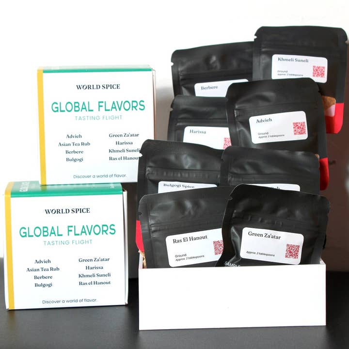 Assortiment de dégustation — Saveurs du monde pour la vente par World Spice