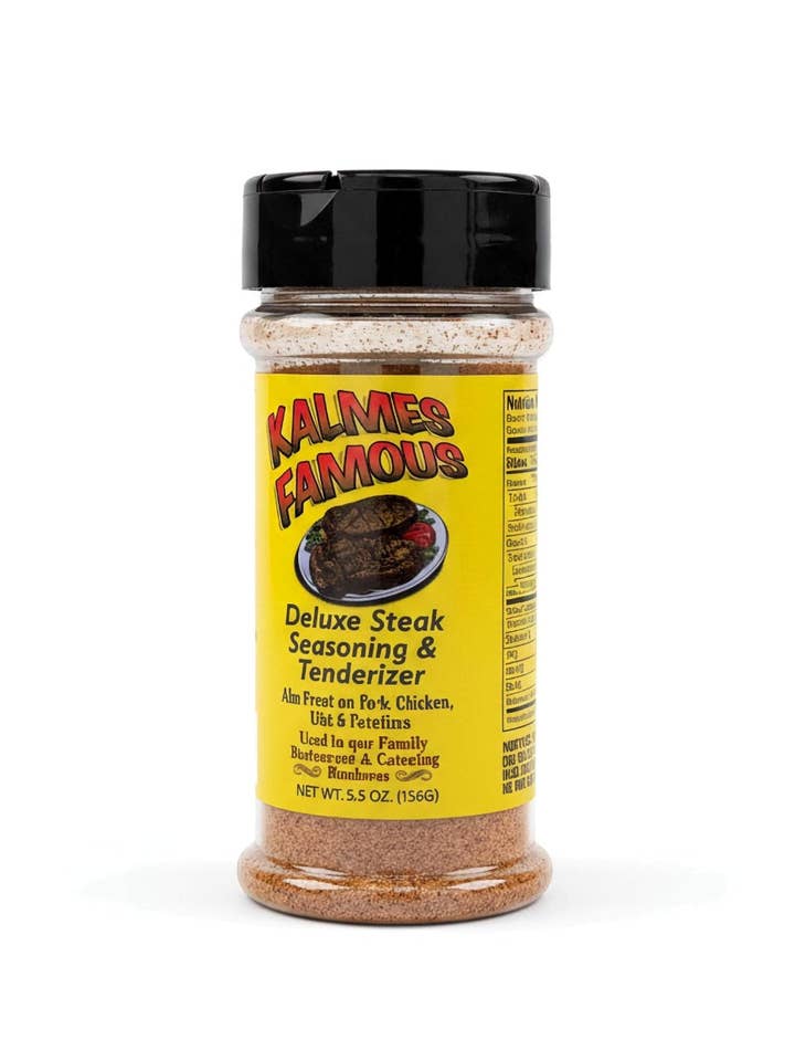 Kalmes Family Meat Tenderizer & Seasoning Blend for wholesale by Kalmes Foods