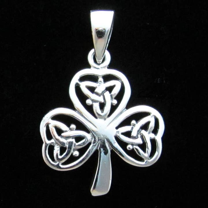Sterling Silver Celtic Shamrock hänge för wholesale av Zeppo Merchandisers Inc