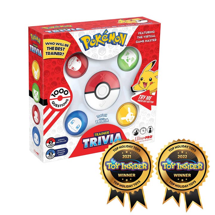 Pokémon Trainer Trivia Game All Ages Toys Christmas Gift for wholesale by Ultra PRO Entertainment