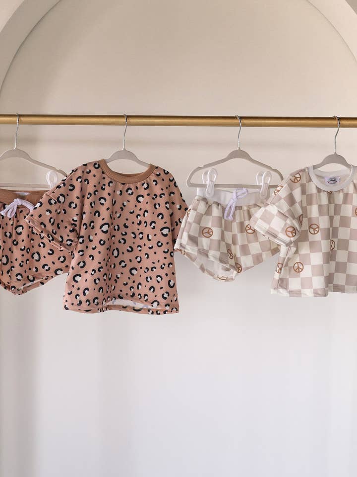 Celebrate Your Tribe - Wholesale Top & Short Set - Kids - Peace Out Short Set7