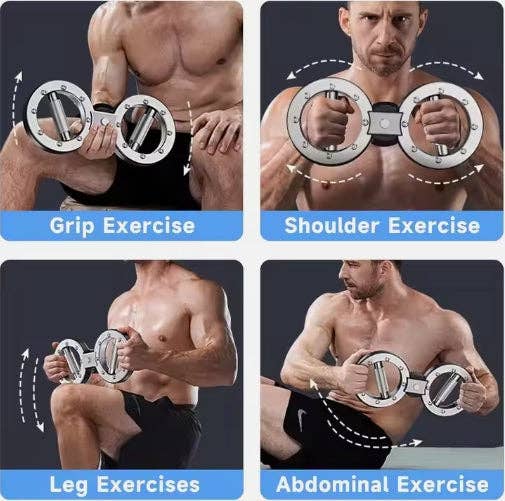 VIGOR - Vente Équipement de fitness - Équipement d'entraînement pour bras rotateur brûlant tournant 12 livres bras11