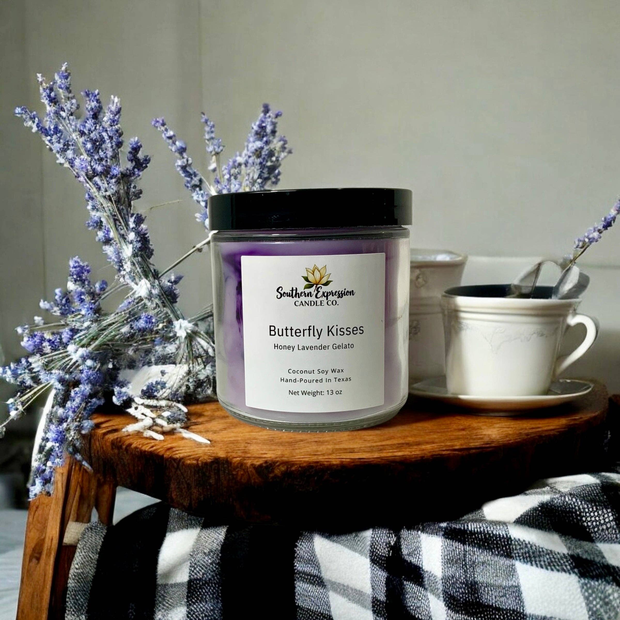 Southern Expression Candle Co. - Vente Bougie en bocal - Baisers papillon2