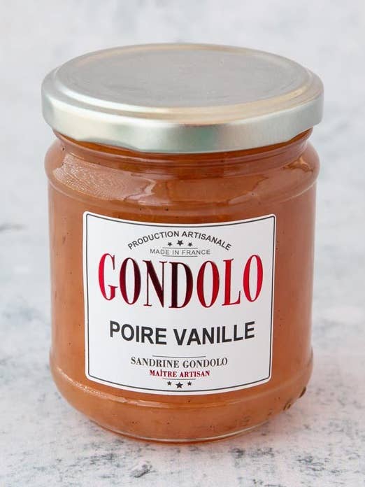 Vanilla Pear for wholesale by Confitures GONDOLO