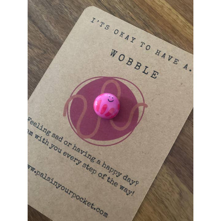 Pals in your Pocket - Wholesale Keepsake Coin/Token - Handmade Inspirational Wobble Confidence Gifts1